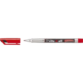 Stabilo® Permanent-Marker Write-4-all® Fein, 0,7 mm, rot
