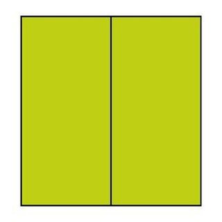 Elepa - rössler kuvert Farbige Doppelkarten DL - maigrün, DL, 220 g/qm