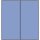 Elepa - r&ouml;ssler kuvert Farbige Doppelkarten DL - dunkelblau , DL, 220 g/qm
