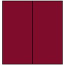 Elepa - rössler kuvert Farbige Doppelkarten DL - rosso, DL, 220 g/qm