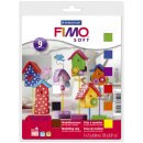 Modelliermasse FIMO® soft Basis-Set - Kunststoff, 9 x...