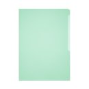 DURABLE Sichthülle, A4 hoch, Hartfolie, glänzend, 0,15 mm, grün