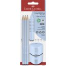 Schreibset 5-tlg. Grip 2001 sky blue