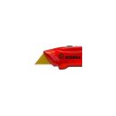 Trapezmesser Premium rot Trapezklinge mit Titanlegierung