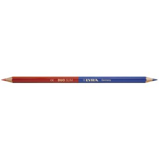 Farbstift Duo Slim rot/blau