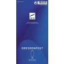 Doppelkarte DresdenPost - DL hoch, 25 Stück