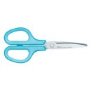 Schere Fitcut Curve Linkshänder blau