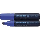 Schneider Permanentmarker Maxx 250, nachf&uuml;llbar, 2+7...
