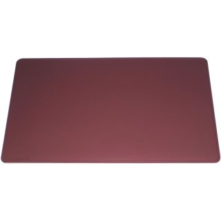 Schreibunterlage mit Dekorrille - PVC, 650 x 520 mm, 2 mm, rot