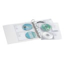 DURABLE CD/DVD Hülle COVER light M, je 4 CDs/DVDs/Hülle, Beutel mit 10 Hüllen