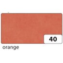 Transparentpapier - orange, 70 cm x 100 cm, 42 g/qm