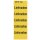 1508 Inhaltsschild Lieferanten, selbstklebend, 100 St&uuml;ck, gelb