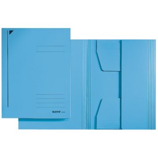 3924 Jurismappe, A4, Colorspankarton 300g, blau