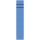 Ordner R&uuml;ckenschilder - schmal/kurz, 10 St&uuml;ck, blau