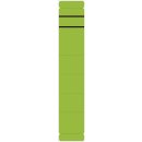 Ordner Rückenschilder - schmal/kurz, 10 Stück, grün