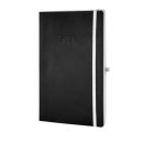 Buchkalender Softcover A5 2025 schwarz