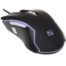 SANDBERG XTERMINATOR 10.000DPI MOUSE 640-08 USB/6TASTEN/KABEL/SCHWARZ/RGB