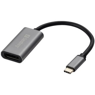 SANDBERG USB-C TO DISPLAYPORT LINK ALUMININUM CASE