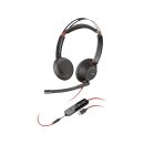 POLY Headset Blackwire 5220 STEREO USB-C/A