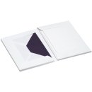 Paper Royal Kartenmappe - DIN A6/C6, wei&szlig;, 8 Karten...