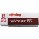 Radierer rapid-eraser B20, Polyvynilchlorid, 22 x 66 x 13 mm