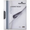 Durable Klemm-Mappe DURASWING® PORJECT, PP, 0,45 mm, 30 Blatt, transparent