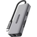 SITECOM 6in1 USB-C LAN MULTIPORT ADAPTER