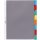 Durable H&uuml;llenregister - Folie, blanko, transparent, A4, 8 Blatt