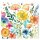 Motivserviette 25x25cm Vibrant spring