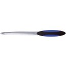 Brief&ouml;ffner Soft - Metall, gerade 23 cm, blau/schwarz