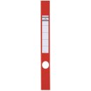 Durable Rückenschilder ORDOFIX® - lang/schmal, rot, 10 Stück