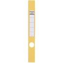 Durable Rückenschilder ORDOFIX® - lang/schmal, gelb, 10 Stück