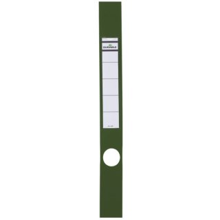 Durable Rückenschilder ORDOFIX® - lang/schmal, grün, 10 Stück