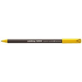 1200 Fasermaler color pen - 0,5 - 1 mm, gelb