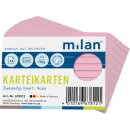 Karteikarte A8 liniert rosa