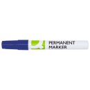 Permanentmarker ALU Schaft blau  2 bis 3mm