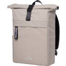 Rucksack Roll Top sand 30 x 40-55 x 15 cm