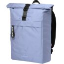 Rucksack Roll Top sky blue 30 x 40-55 x 15 cm