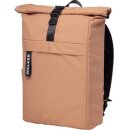 Rucksack Roll Top peach fuzz 30 x 40-55 x 15 cm