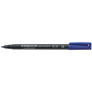 Feinschreiber Universalstift Lumocolor® permanent, M, blau