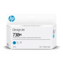 A24VMA HP 738M DNJ Tinte cyan 130m