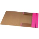 Gummizugmappe Life Karton A4 neonpink
