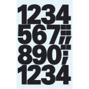 3781 Zahlen-Etiketten-0-9,25 mm,schwarz,selbstklebend,wetterfest,28 Etiketten