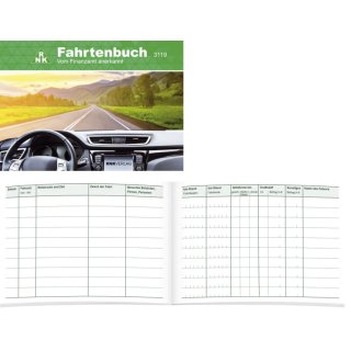 Fahrtenbuch für Lkw - SD, 2 x 25 Blatt, DIN A5 quer