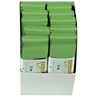 Basic Taftband - 40 mm x 3 m, grün