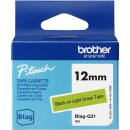 BTAG-G31 BROTHER PTOUCH 12mm SCHW-HGRN