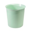 Papierkorb Re-LOOP 13L pastellgrün
