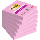 Haftnotizblock Super Sticky Notes 76 x 76 mm tropicalpink