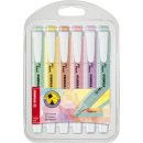 Textmarker swing® cool Pastel Edition - Etui mit 6 Stiften