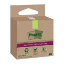 Haftnotizblock Super Sticky Recy. Notes 47,6 x 47,6 mm  3...